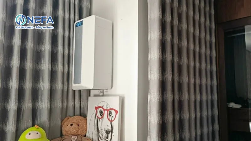 Lắp máy cấp khí tươi