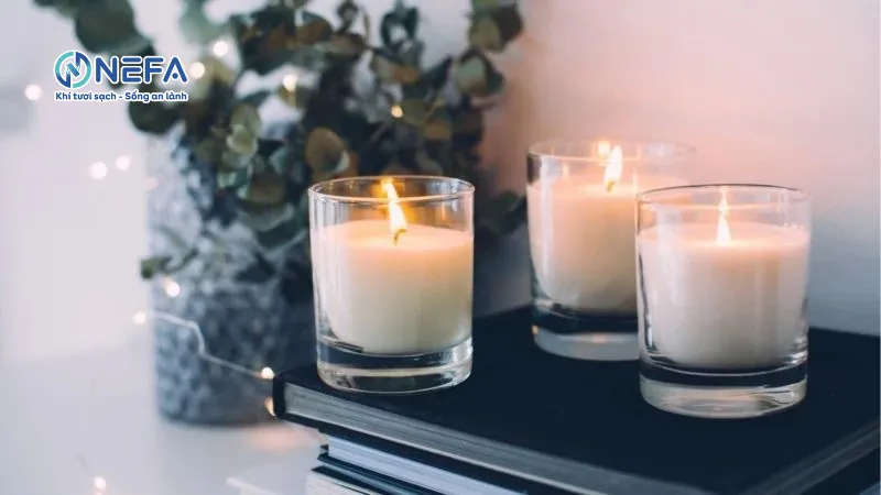 Sử dụng các loại nến thơm