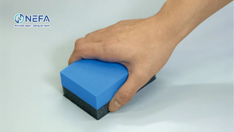 Sử dụng bọt biển