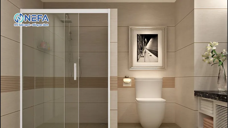 Thường xuyên mở cửa phòng tắm