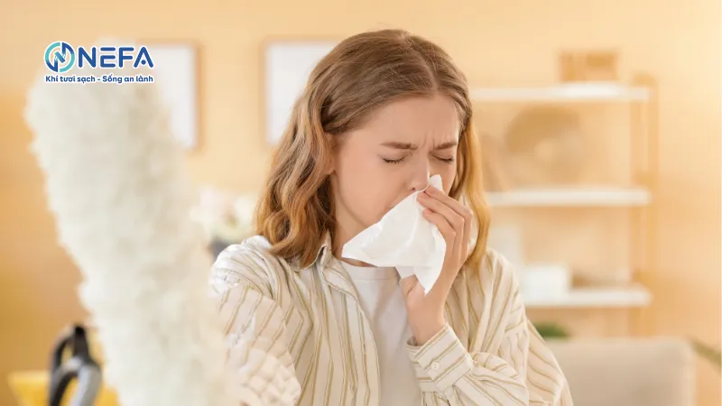 Nhà có nhiều khói bụi