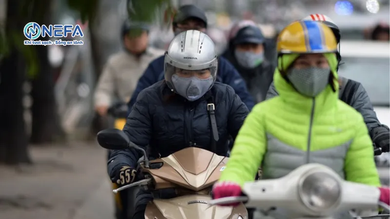 Trời lạnh hoặc khô