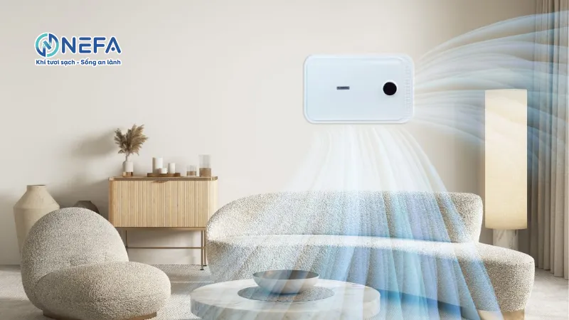 Dùng máy cấp khí tươi