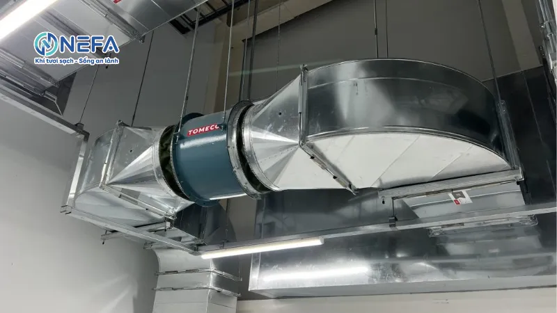 Phân biệt quạt nối ống hay hút trực tiếp