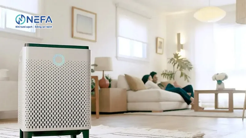 Sử dụng máy lọc không khí