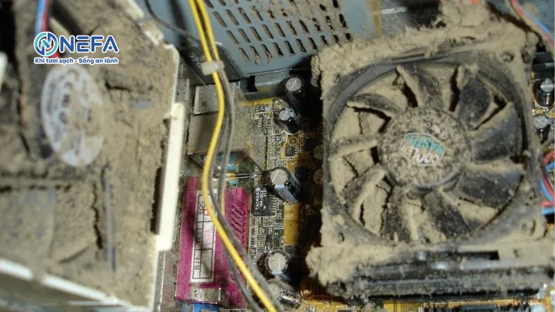 Bụi từ các vật dụng & thiết bị điện