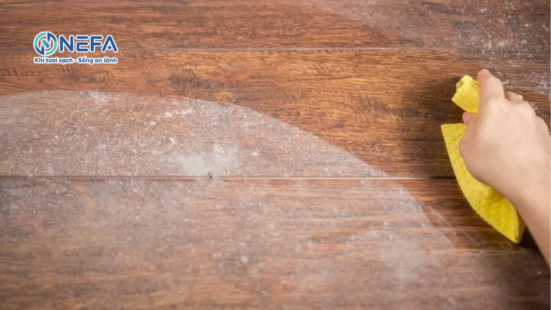 Vì sao bụi dễ dàng bụi xuất hiện trong nhà?