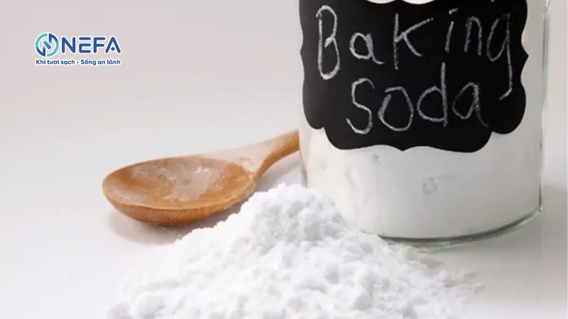 Khử mùi ẩm mốc trong phòng bằng bột Baking Soda