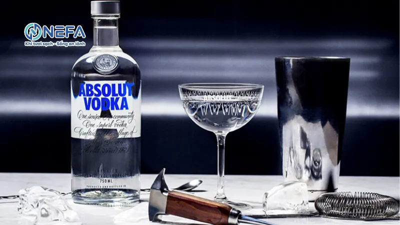 Khử mùi ẩm mốc trong phòng bằng rượu