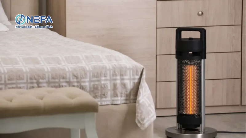 Sử dụng các loại thiết bị sưởi ấm