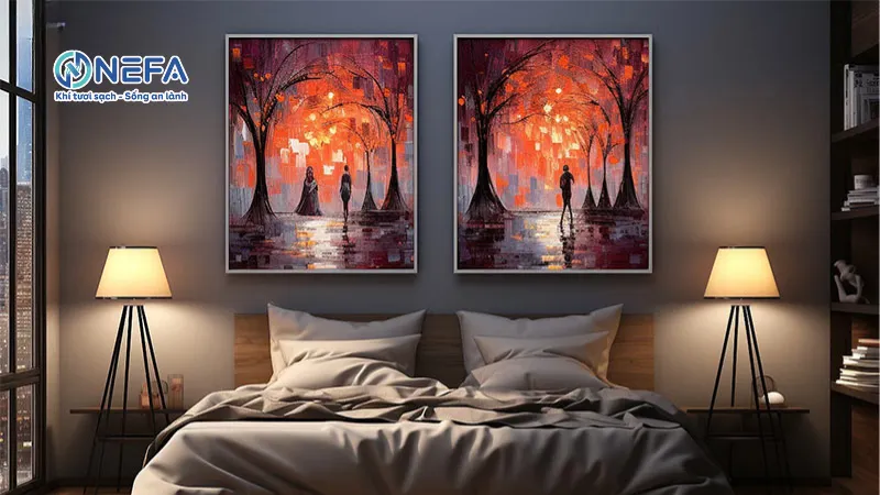 Treo thêm tranh trên tường