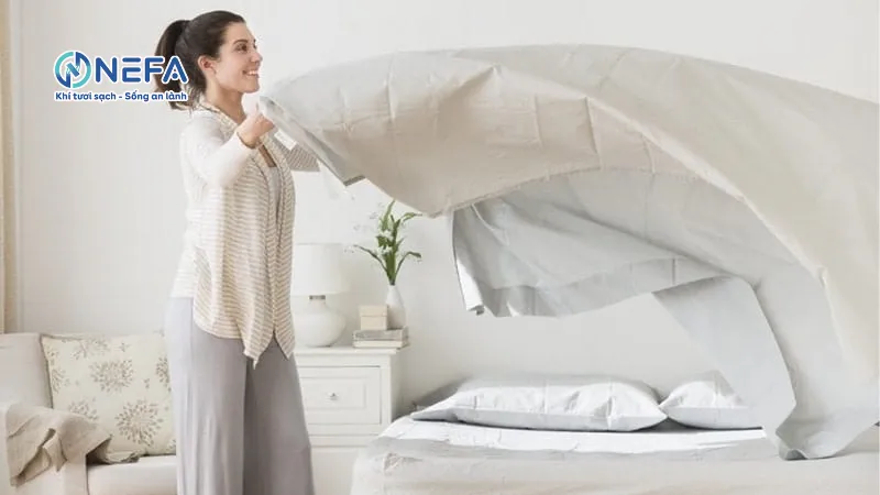 Ưu tiên sử dụng chăn nệm ấm