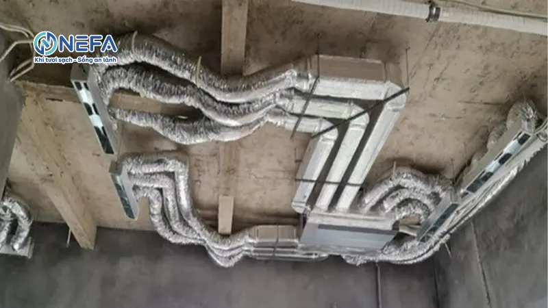 Lắp đặt ống thông gió gió nghiệp