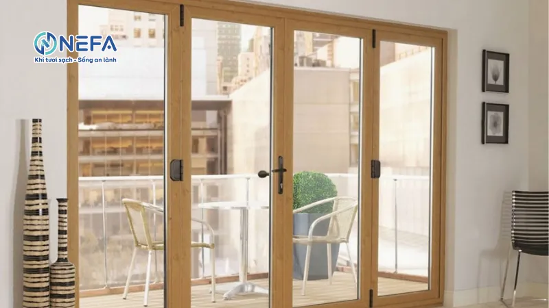 Bố trí cửa ra vào và cửa sổ hợp lý