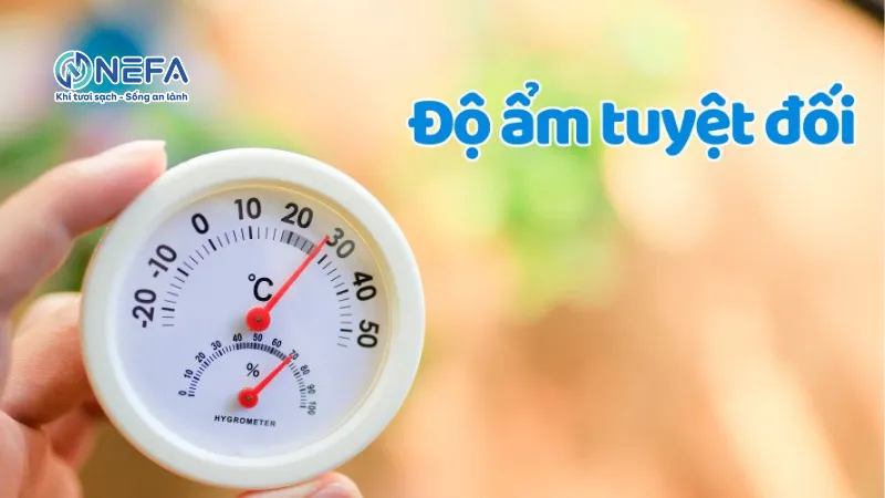Tính độ ẩm tuyệt đối