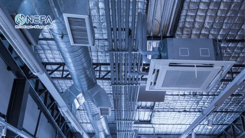 Nguyên lý hoạt động của quạt điều hòa công nghiệp