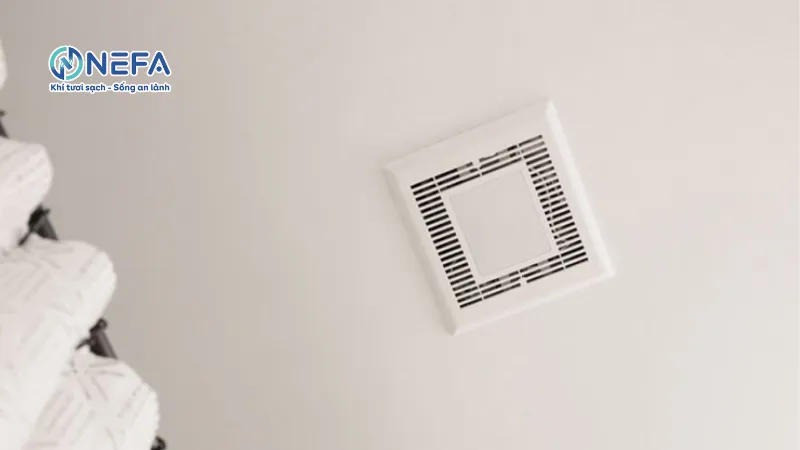 Lắp quạt thông gió