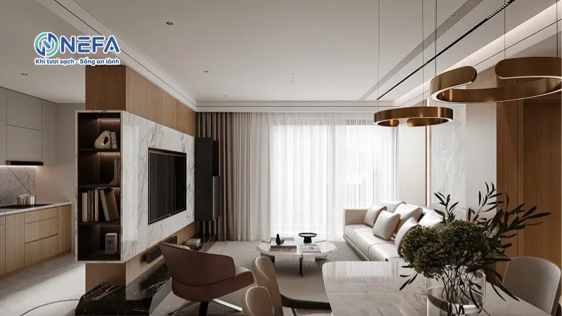 Diện tích hoạt động rộng