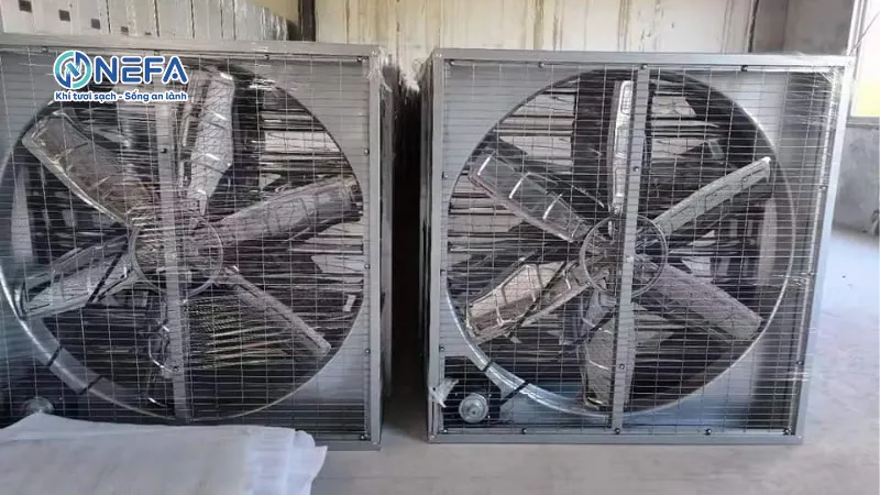 Cấu tạo quạt hút công nghiệp 1380