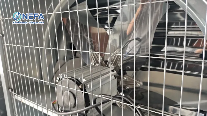 Hướng dẫn lắp đặt quạt hút công nghiệp 900x900x400