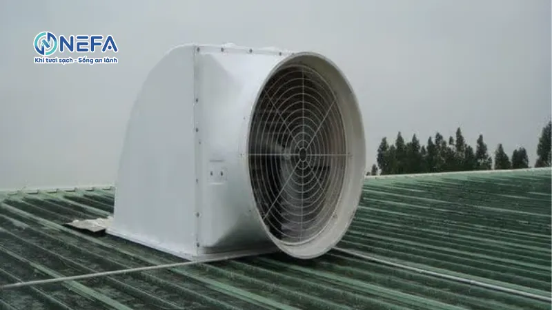 Đưa luồng không khí mát mẻ từ ngoài vào