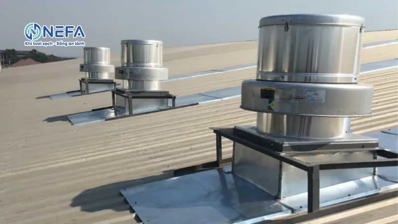 Một số lưu ý khi lắp quạt thông gió không cần điện