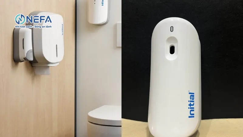 Thiết bị khử mùi nhà vệ sinh Initial
