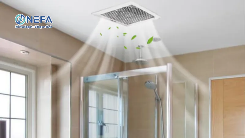 Các bước thực hiện đảo chiều quạt hút mùi
