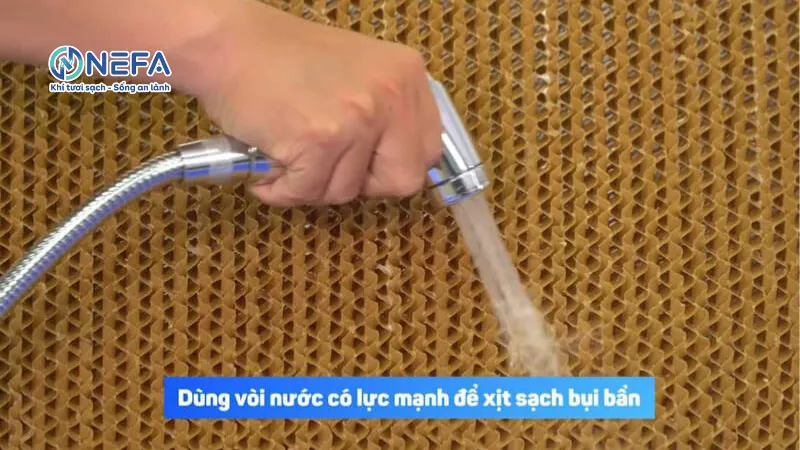 Hướng dẫn cách vệ sinh tấm làm mát quạt hơi nước