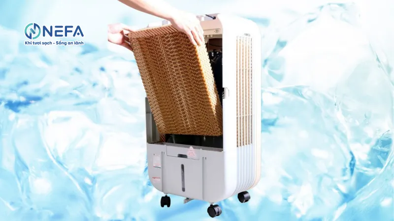 Một số lưu ý khi vệ sinh tấm làm mát quạt hơi nước
