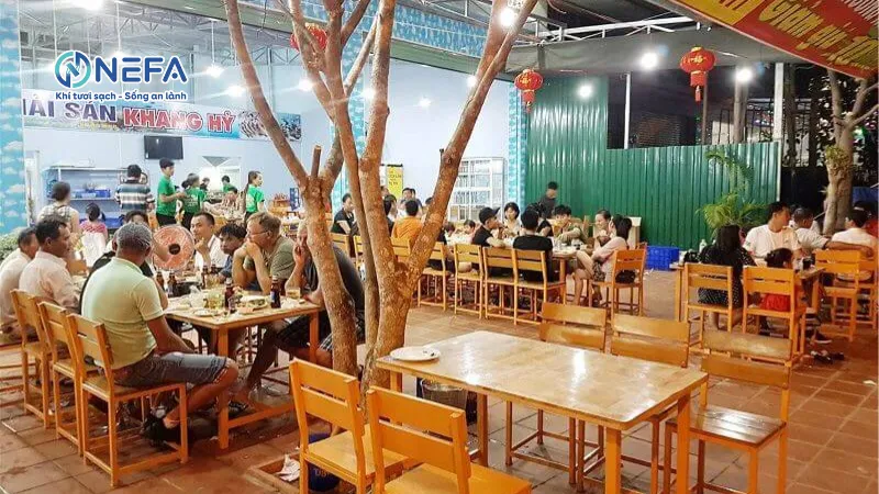 Nên lựa chọn quạt hơi nước thế nào phù hợp cho quán ăn, nhà hàng