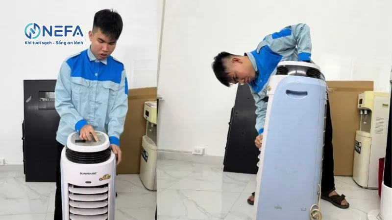 Quạt Hơi Nước Kêu Tít Tít Là Bị Gì?