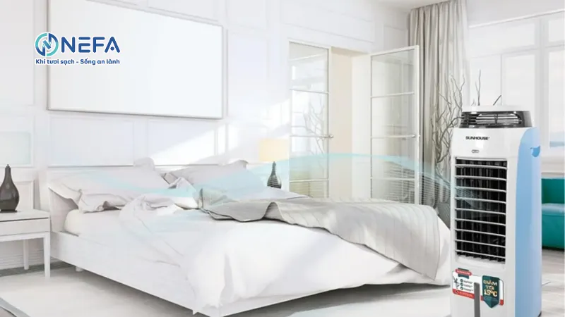 Quạt hơi nước kêu to là bị gì?
