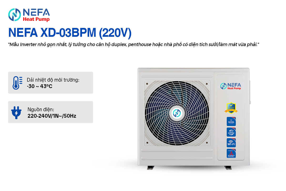 19.3 NEFA XD-03BPM (220V)