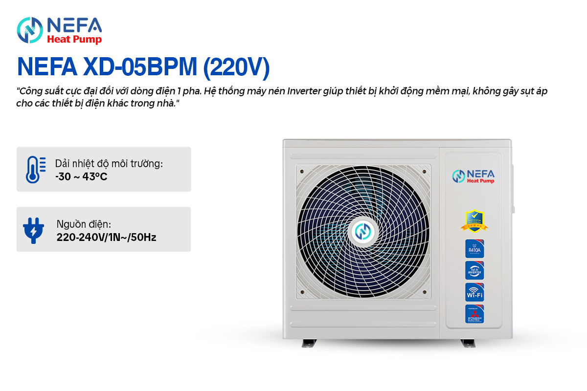 19.3 NEFA XD-05BPM (220V)