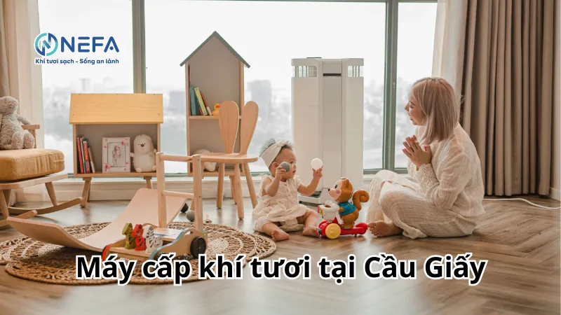 Địa chỉ mua máy cấp khí tươi tại Cầu Giấy - Lắp đặt tại nhà