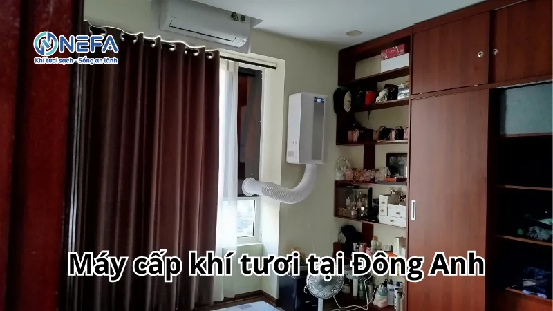 Địa chỉ mua máy cấp khí tươi tại Đông Anh - Lắp đặt tại nhà