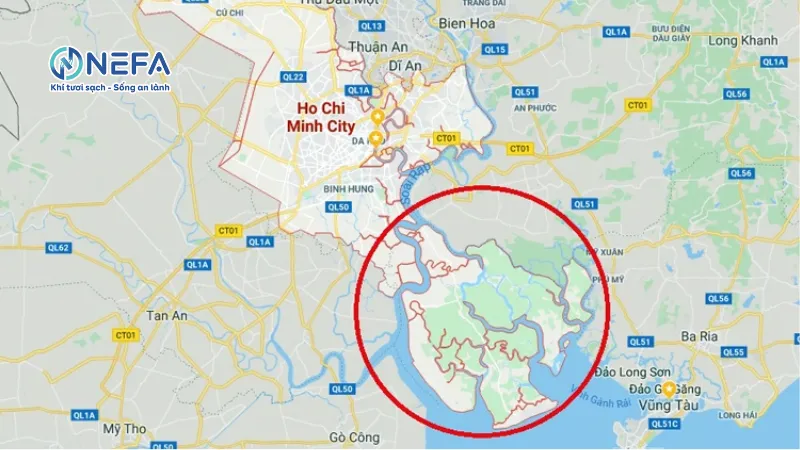 Khu vực Nefa bán quạt điều hòa hơi nước tại Cần Giờ