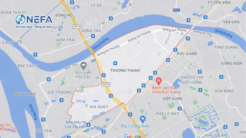 Các khu vực Nefa giao quạt thông gió tại quận Long Biên