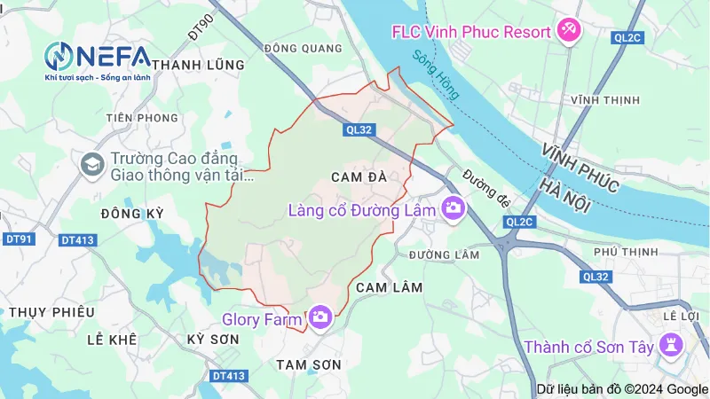 Khu vực hỗ trợ lắp đặt máy cấp khí tươi tại Ba Vì