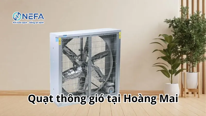 NEFA đơn vị bán quạt thông gió tại Hoàng Mai | Bảo Hành Dài Hạn