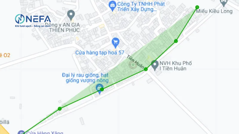 Các khu vực Nefa giao quạt thông gió tại quận Sơn Tây