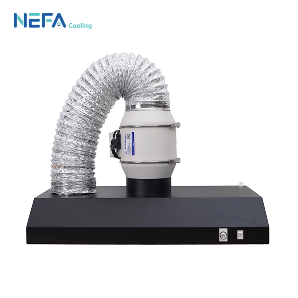 Combo Quạt Hút Mùi Máng Sơn Tĩnh Điện NEFA HF Plus (Có chiết áp)
