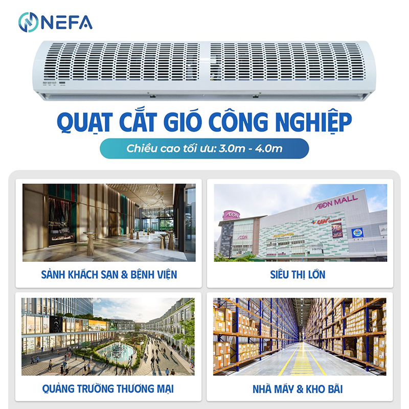 Quạt cắt gió có ồn không? Lựa chọn theo nhu cầu và không gian sử dụng.