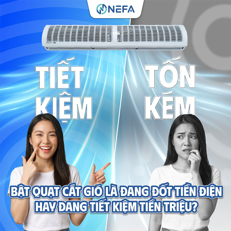 Quạt cắt gió có tốn điện không? Hướng dẫn cách sử dụng tiết kiệm điện.