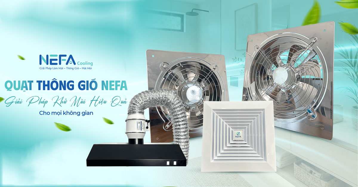 Bảng giá quạt thông gió hút mùi cho căn hộ chung cư