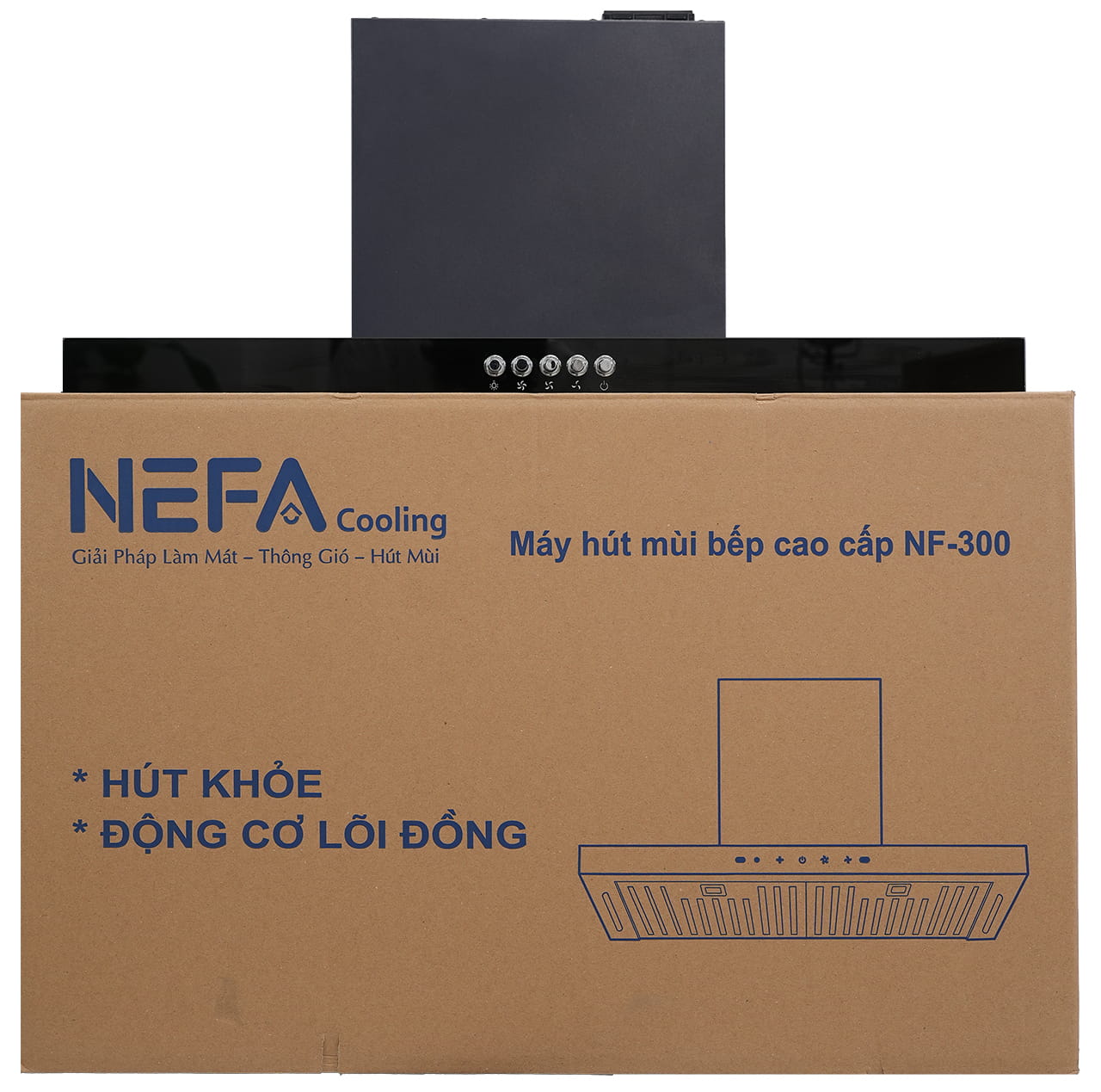 Quạt thông gió hút mùi cao cấp NEFA NF-300