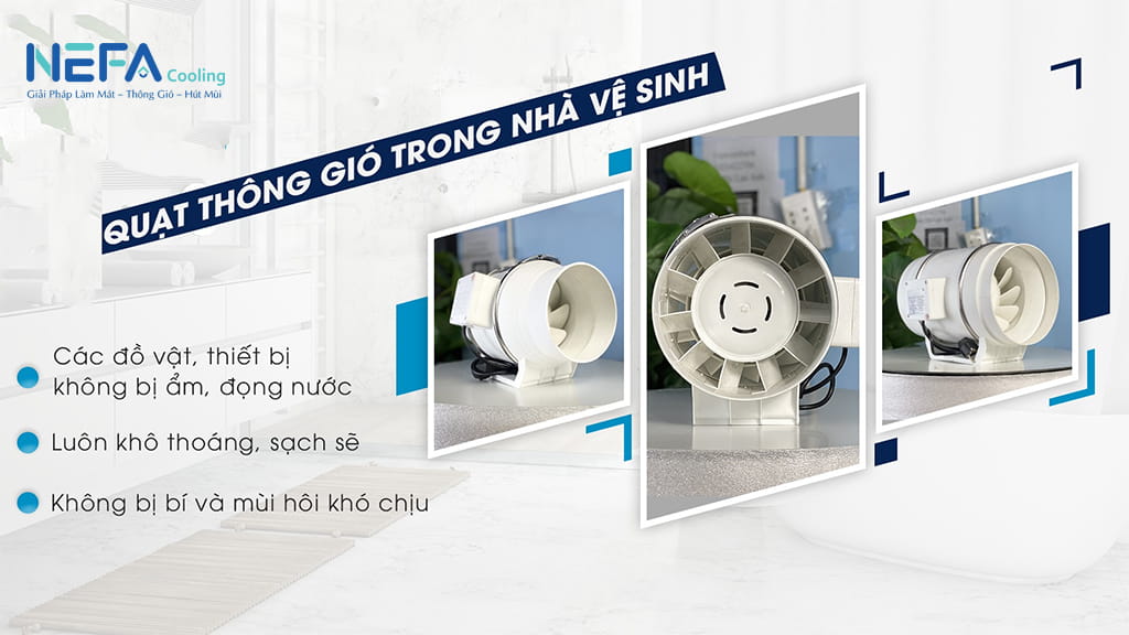 Cải tạo thông gió nhà cũ khu vệ sinh.