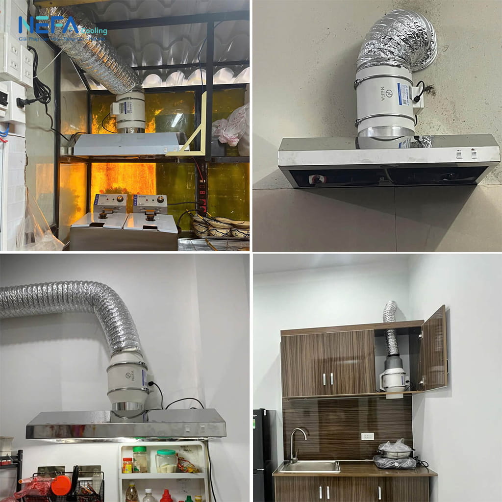 Khảo sát hiện trạng trước khi cải tạo thông gió nhà cũ.