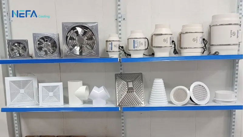 Quạt thông gió công nghiệp Nefa Cooling